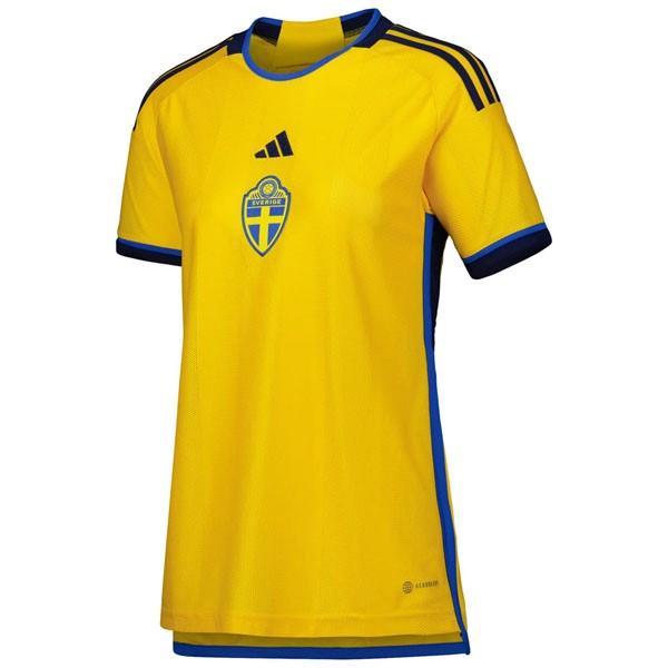 Camiseta Suecia 1ª Mujer 2022-2023
